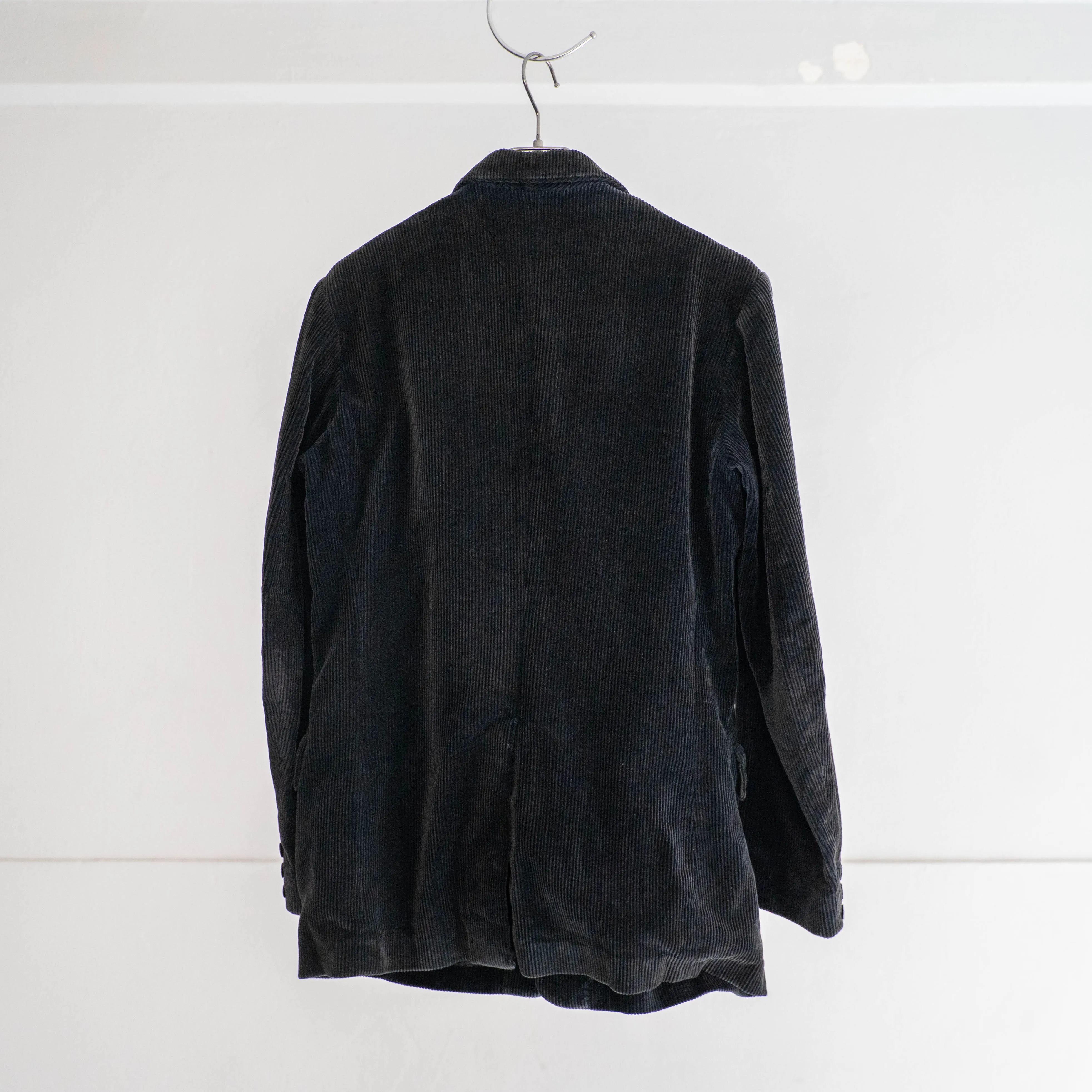 1950-60s France black corduroy tailored jacket 'mint condition'