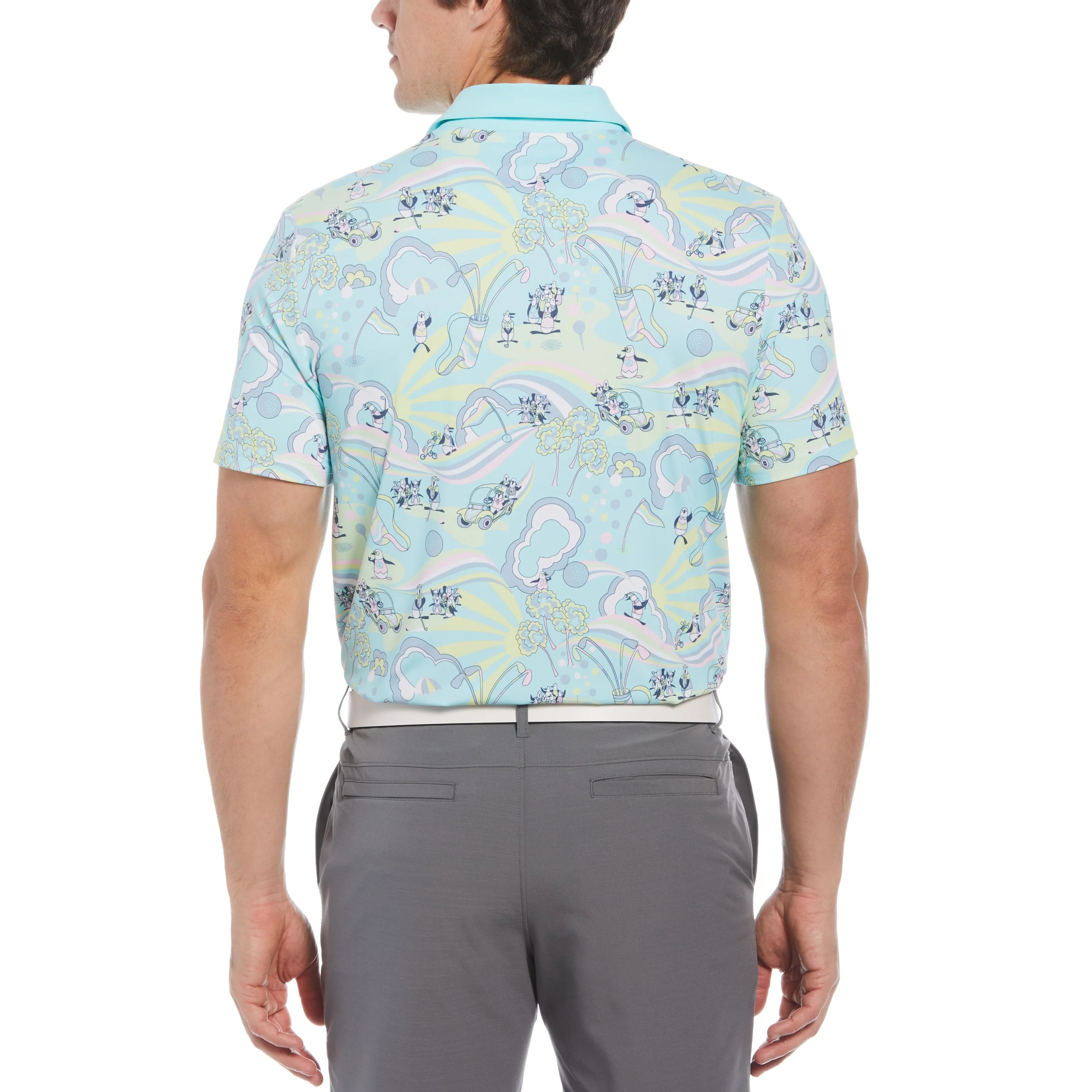 60's Heritage Print Golf Polo