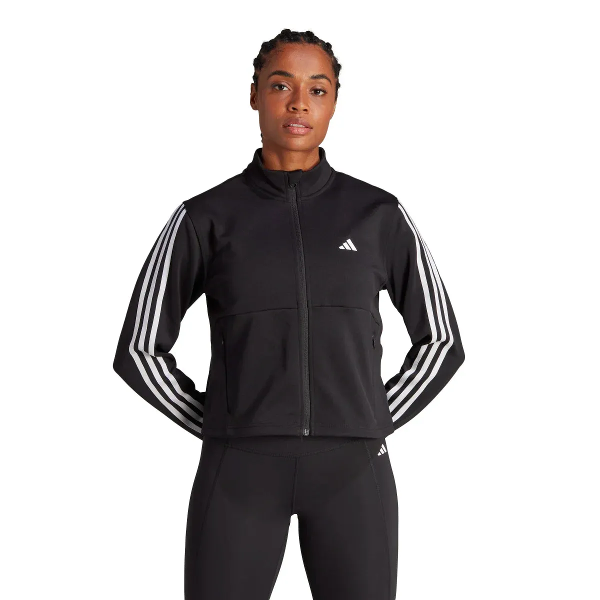 adidas Women's Train Essentials 3-Stripes Track Jacket