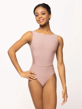 Allison Dusty Rose Velvet Leotard RTW