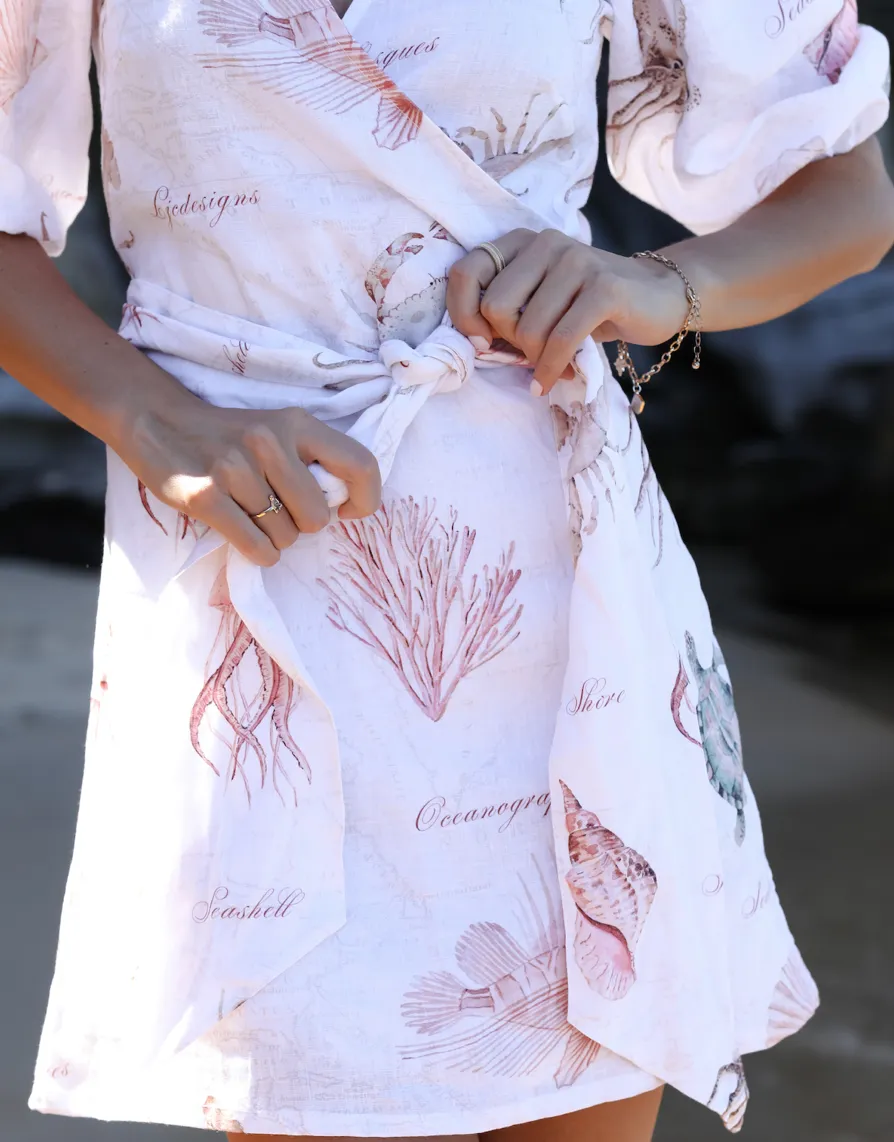 Angie Dress Linen - Wholesale