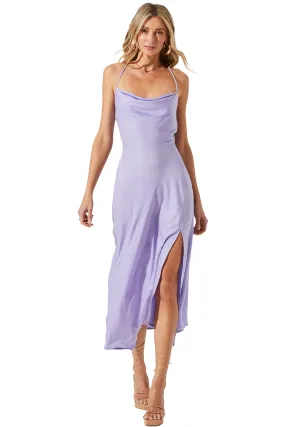 ASTR the Label: Gaia Midi Tie Back Dress