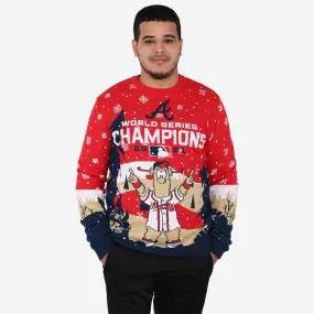 Atlanta Braves 2021 World Series Champions Ugly Sweater