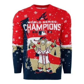Atlanta Braves MLB 2021 World Series Champions Ugly Sweater