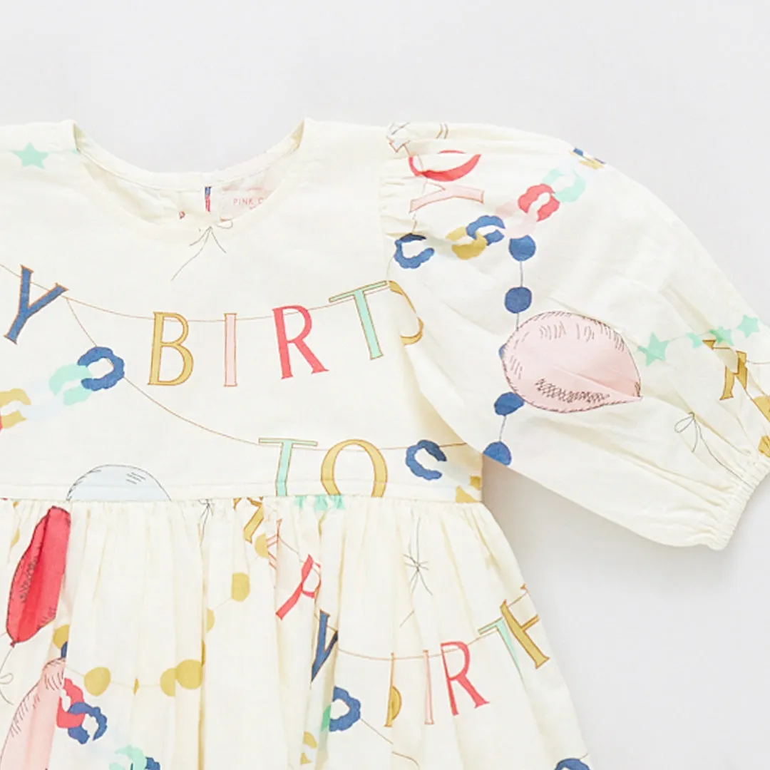 Baby Girls Brooke Dress Set - Birthday Garland