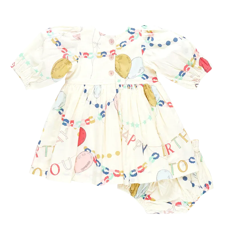 Baby Girls Brooke Dress Set - Birthday Garland
