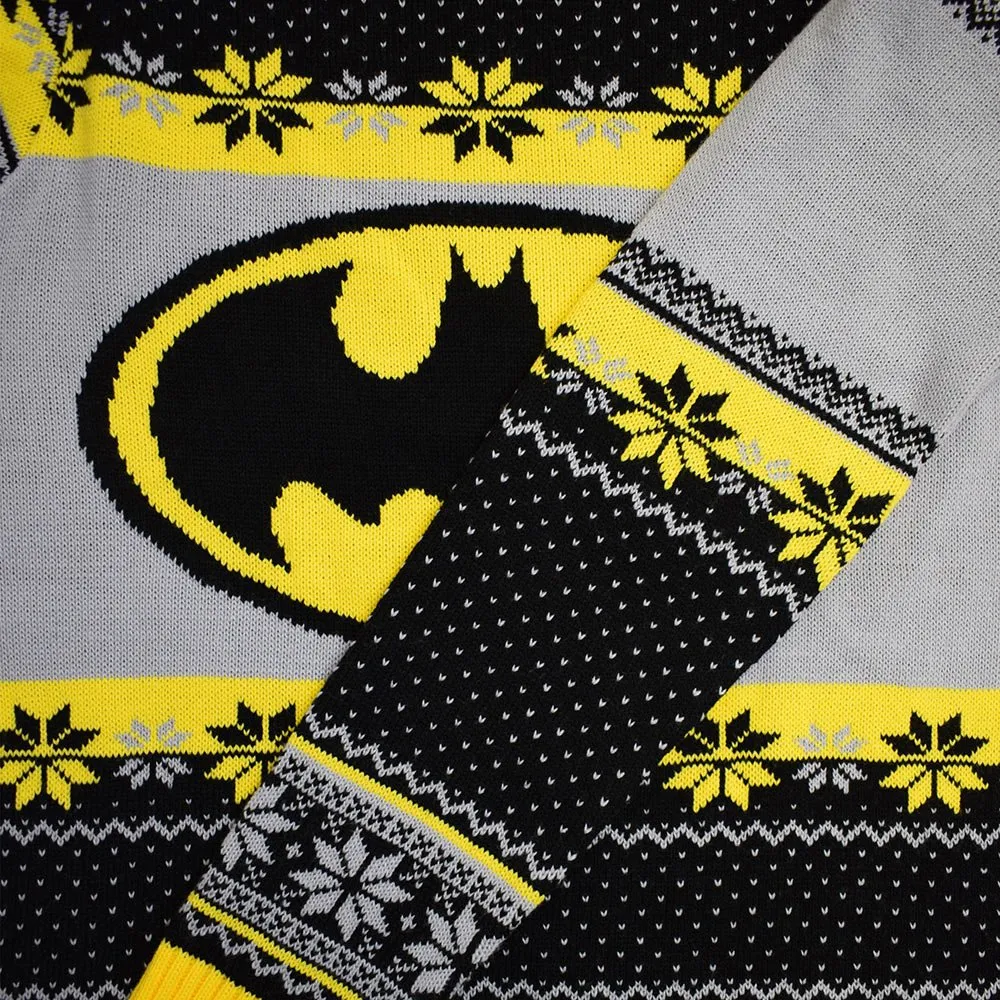 Batman Knitted Christmas Jumper / Sweater