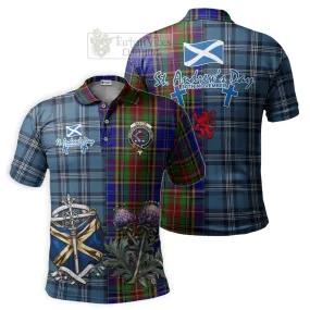 Beattie (Beatty) Tartan Polo Shirt Happy St. Andrew's Day Half Tartan Style