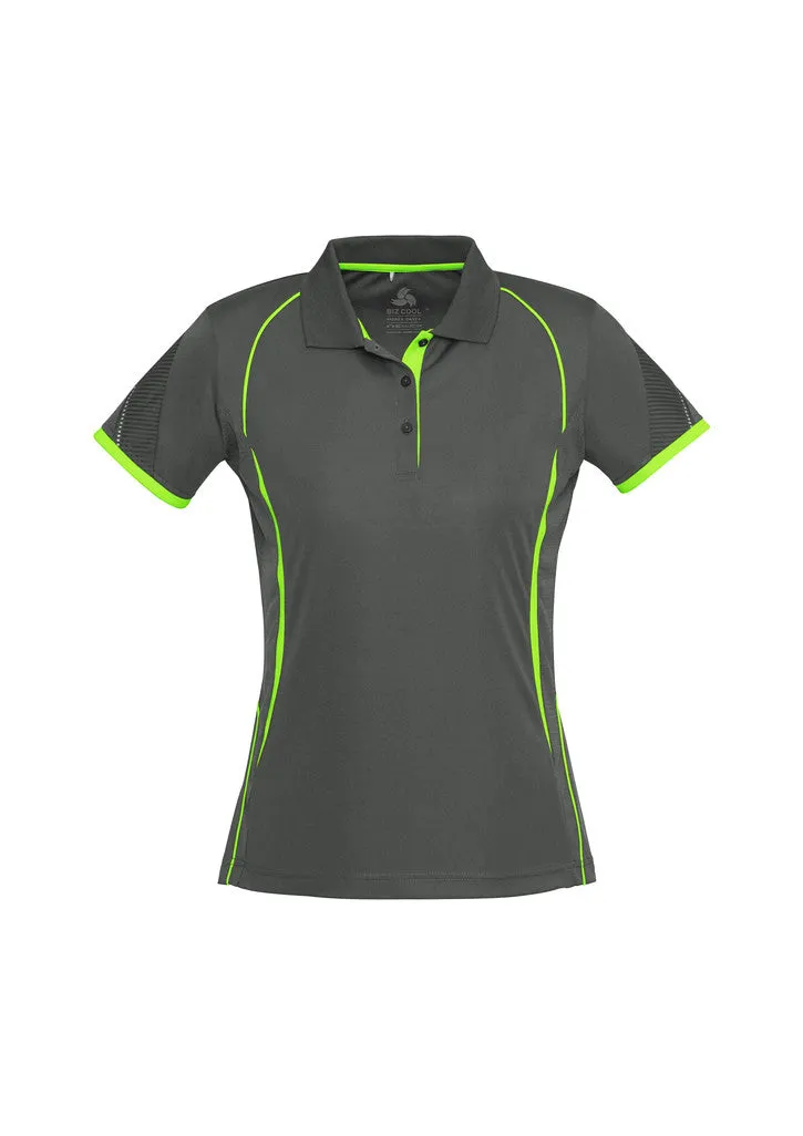 Biz Collection Ladies Razor Polo P405LS