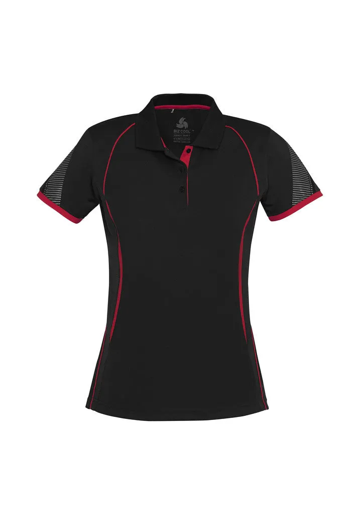Biz Collection Ladies Razor Polo P405LS