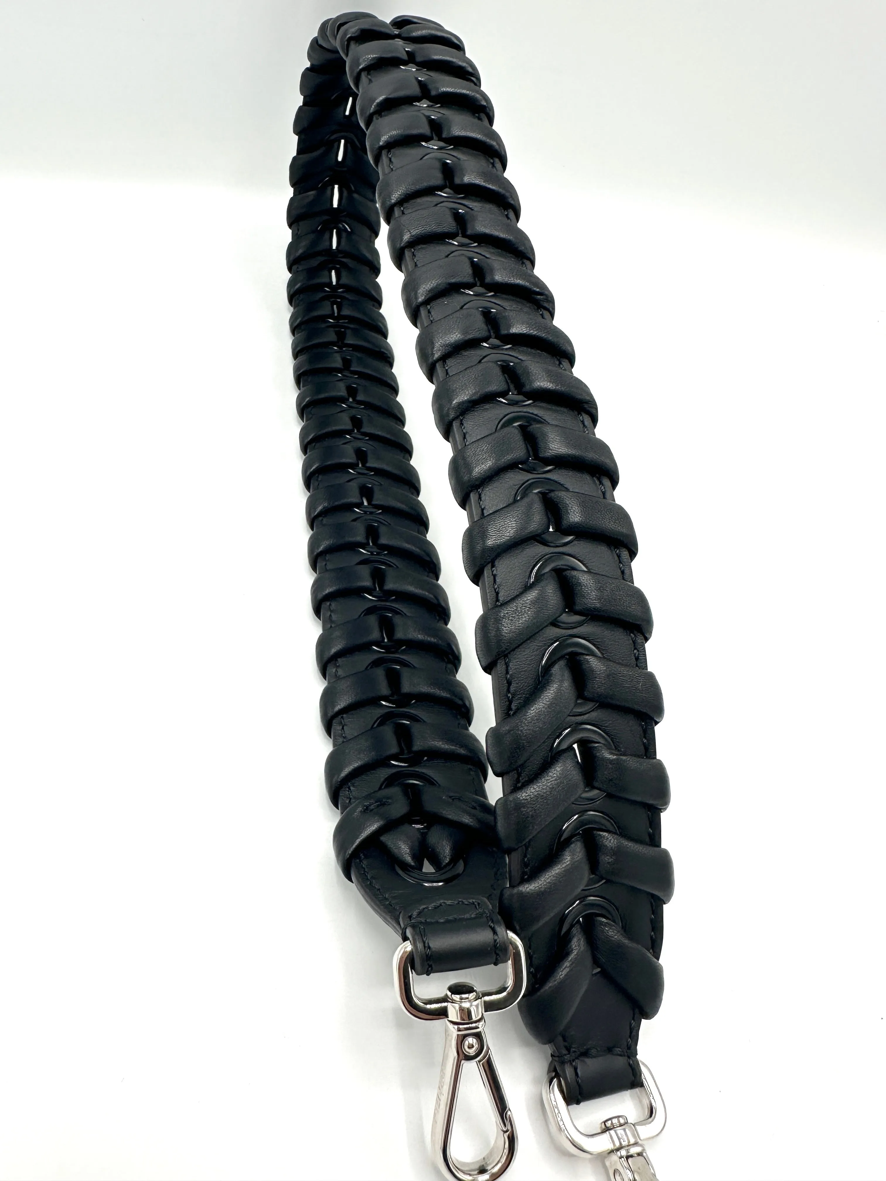 Black Braided Chunky SHW Strap