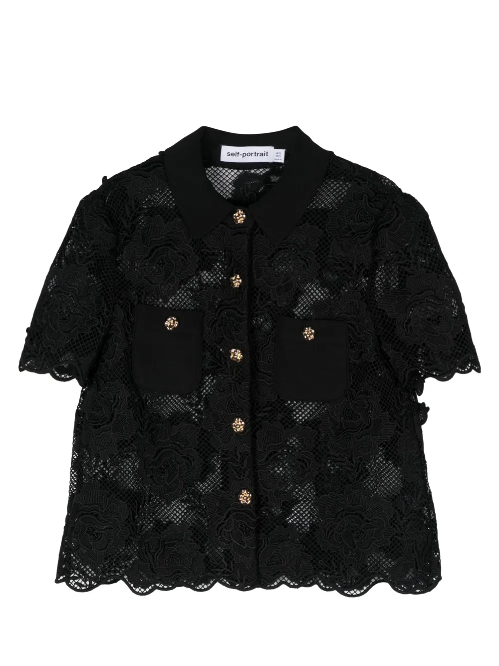 Black Lace Top