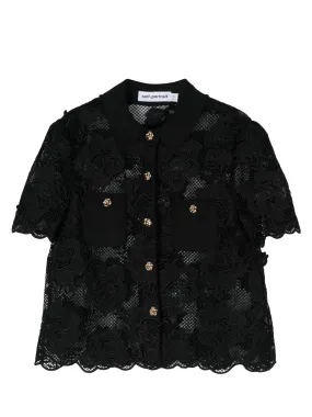Black Lace Top