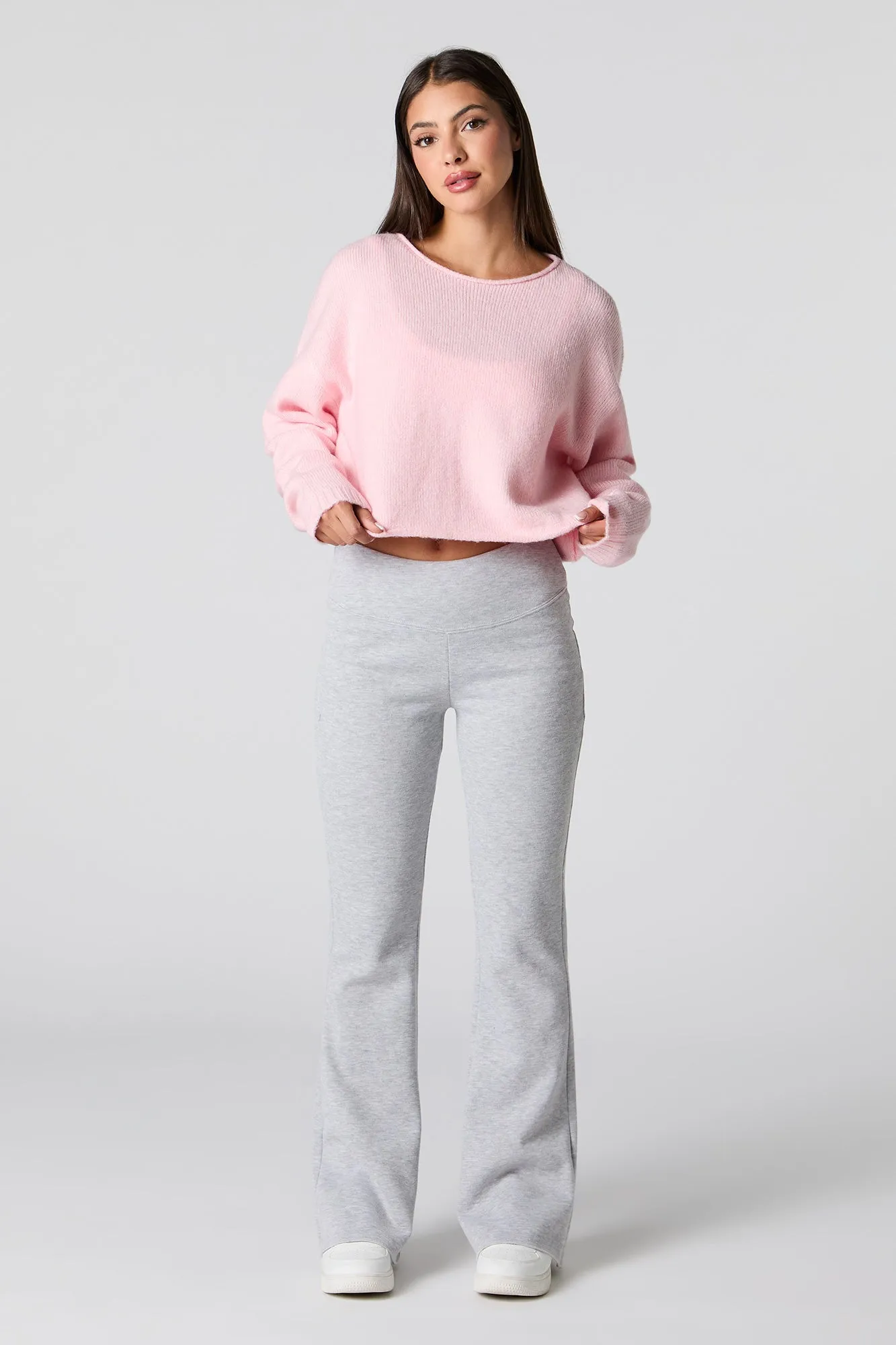Boat Neck Boxy Sweater