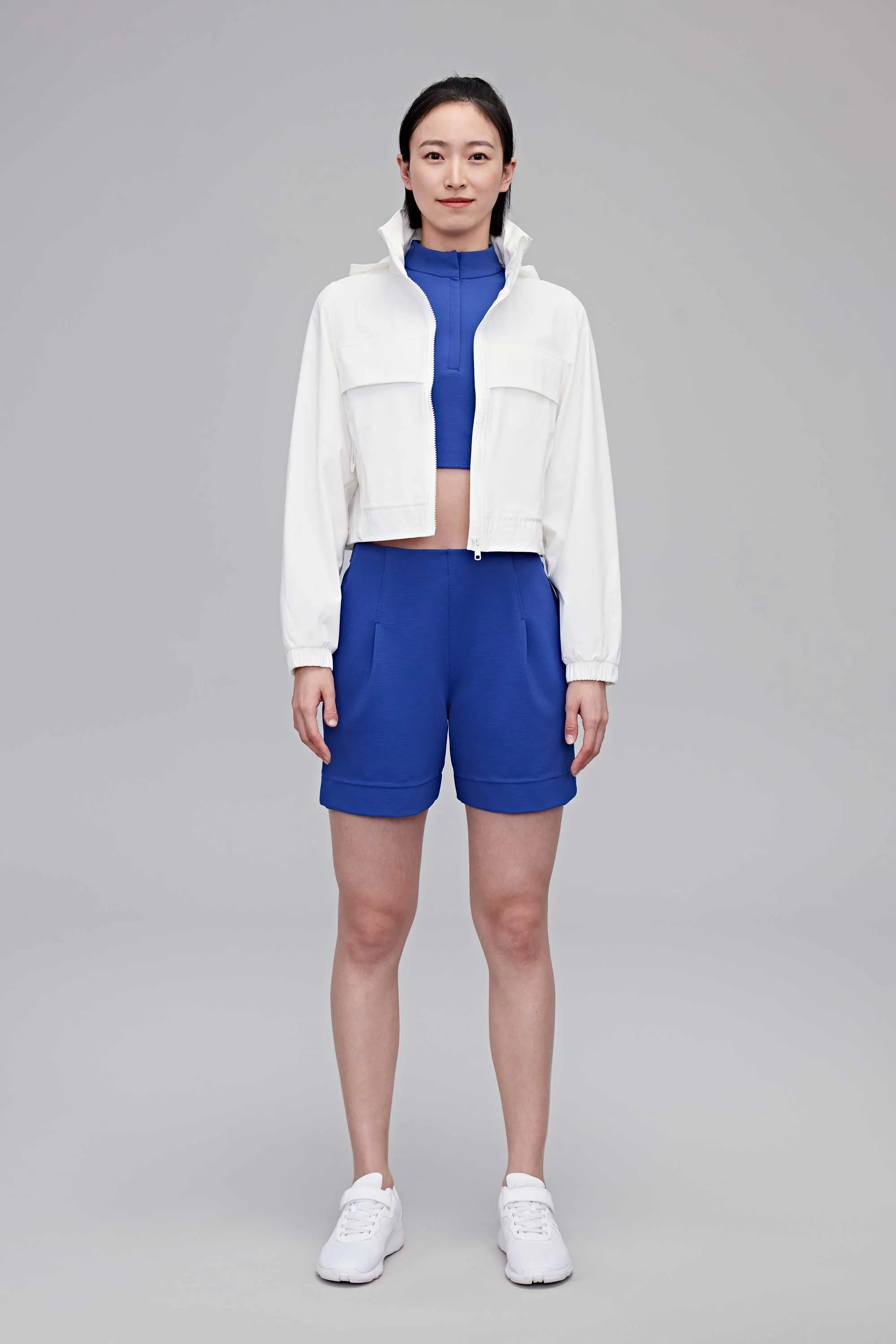 Breeze High Waist Bermuda Shorts