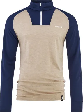 Bula Men&#x27;s Retro Merino Wool Halfzip Sweater Navy | Buy Bula Men&#x27;s Retro Merino Wool Halfzip Sweater Navy here | Outnorth