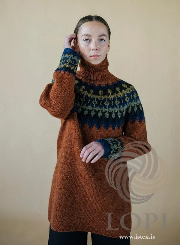 Castle Lettlopi Long Wool sweater - Knitting Kit
