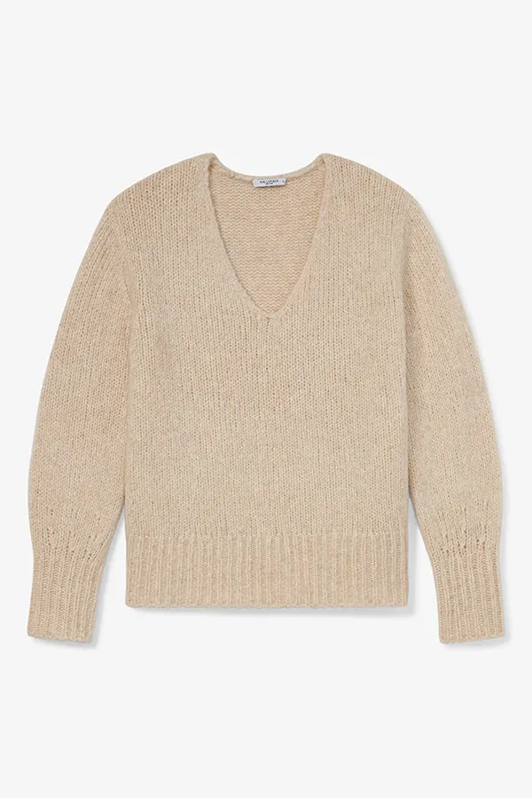 Cathy Sweater - Glimmer Alpaca :: Jasmine
