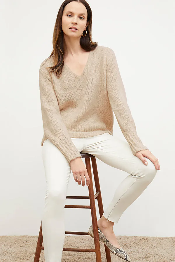 Cathy Sweater - Glimmer Alpaca :: Jasmine