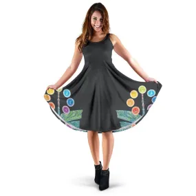 Chakra and Dragonfly Midi Dress Women's Sundresses - Hoodie, Tee, Shirt, Tank
