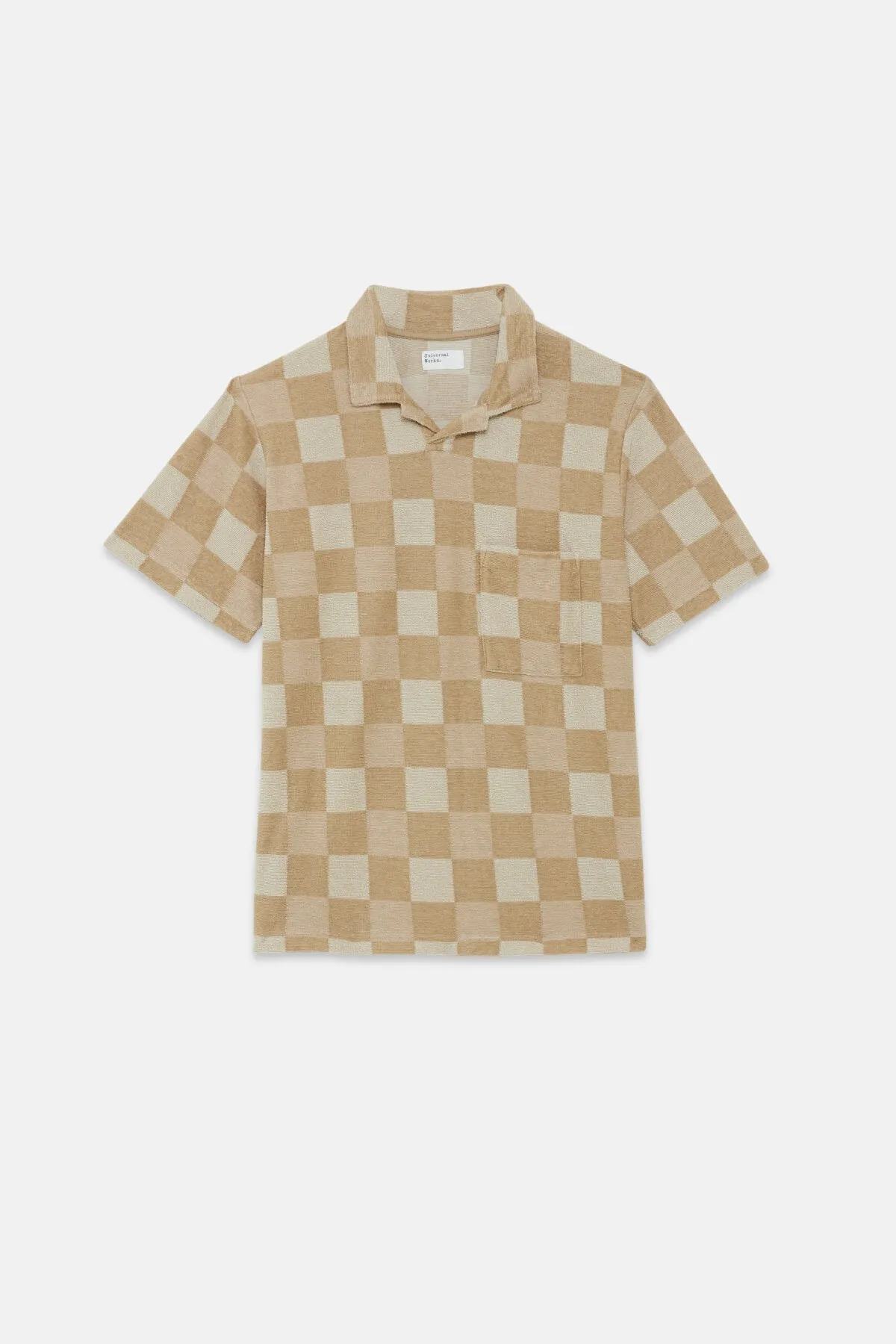 Checked Vacation Polo
