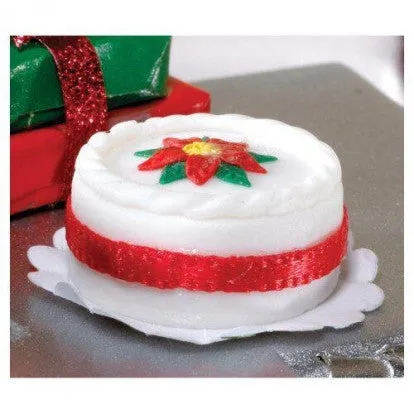 Christmas Cake Round - Miniature
