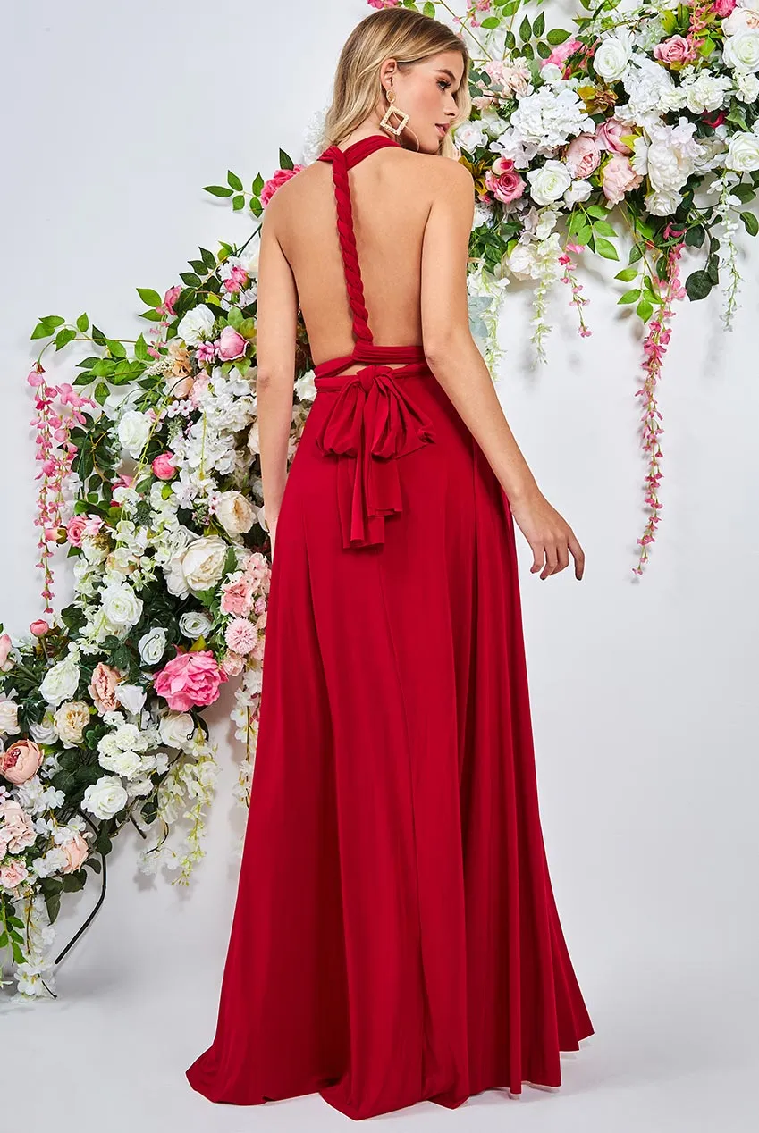 City Goddess Multiway Maxi Dress