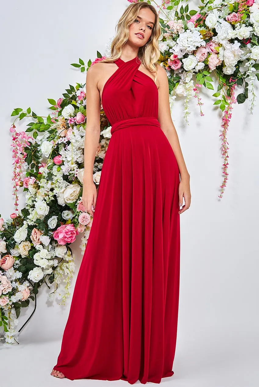 City Goddess Multiway Maxi Dress