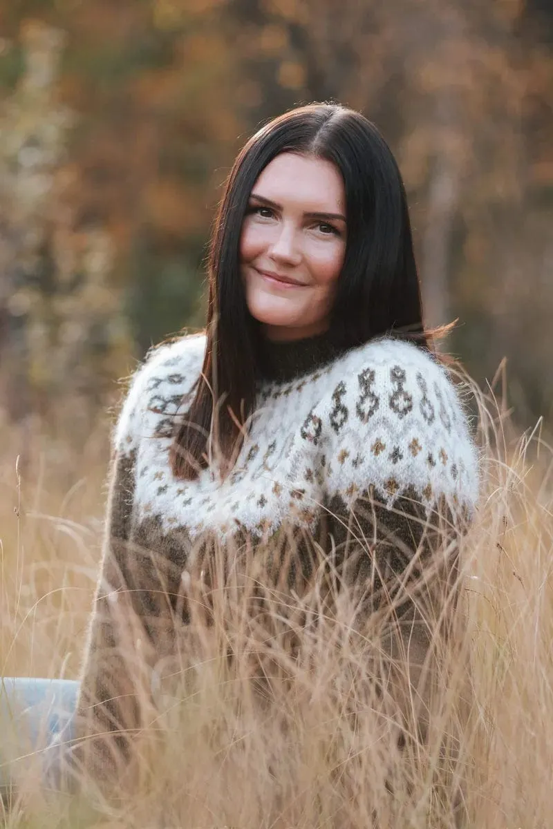 Coarvegiella Moor Spring Lettlopi Wool sweater - Knitting Kit