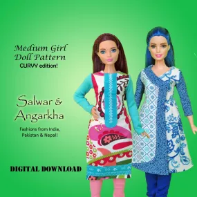 Curvy Shalwar, Angrakha & Churidar