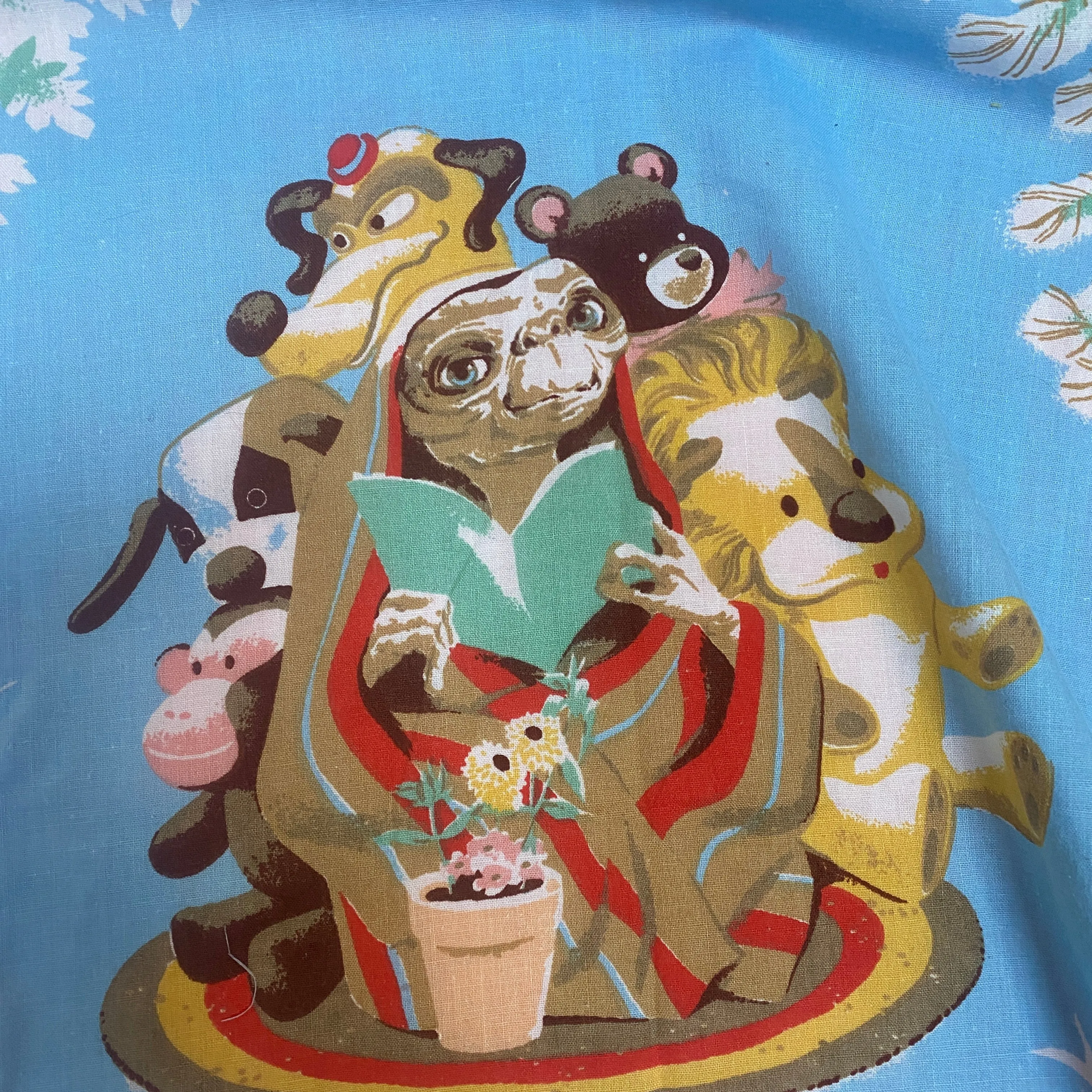Custom Reworked Heart Duvet Jumper In This Fabric