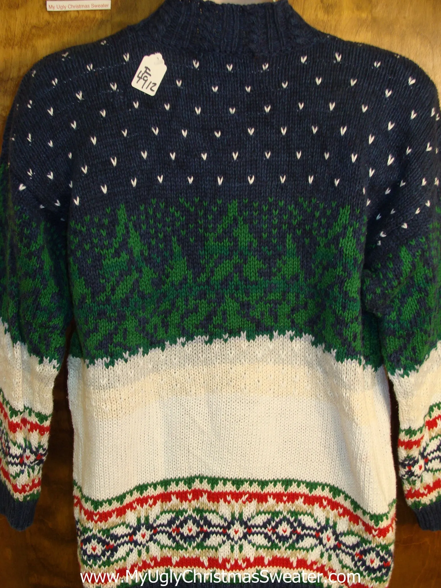 Cute 2sided 80s Ugly Christmas Sweater