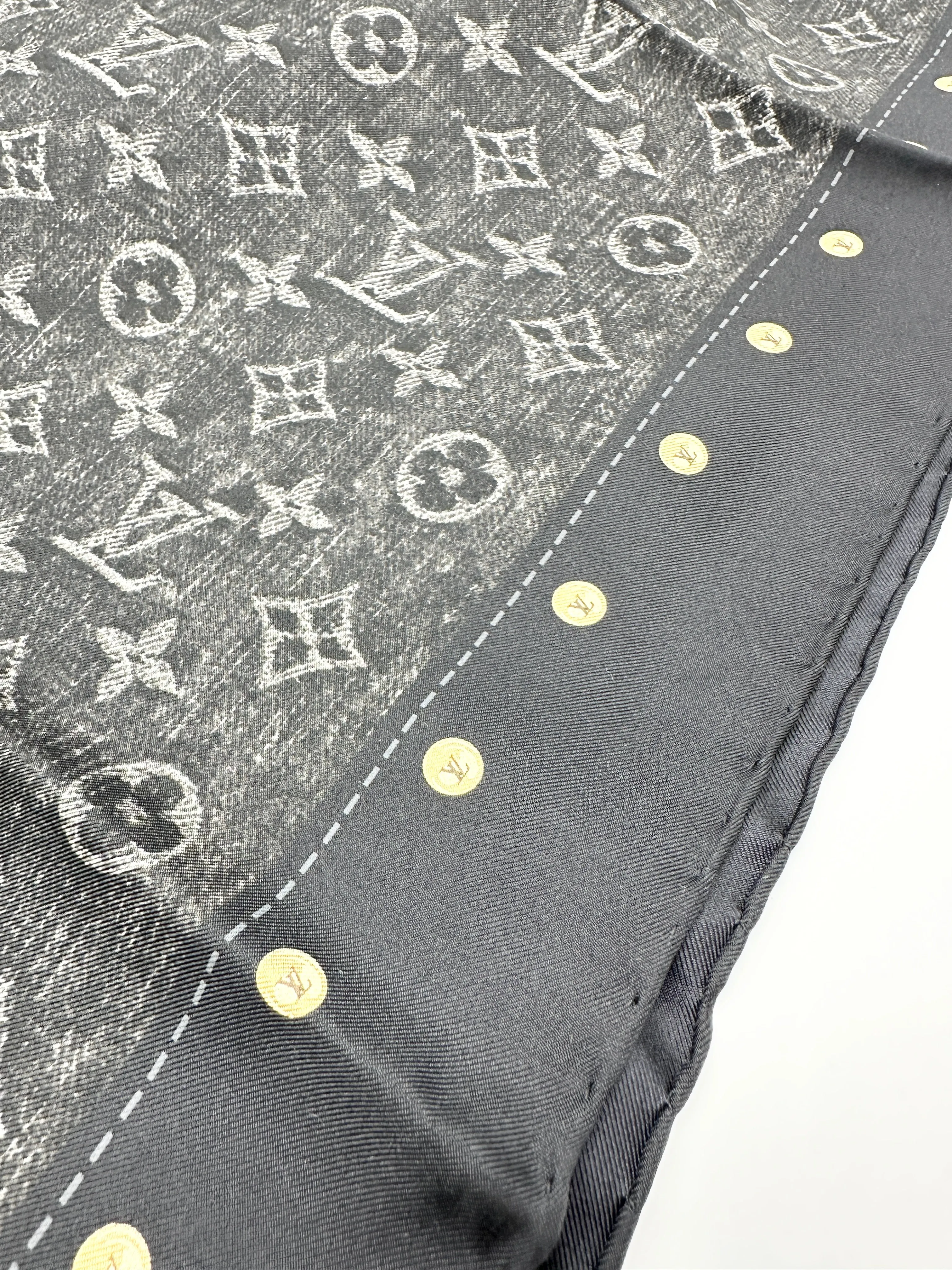 Denim Monogram Trunk Scarf