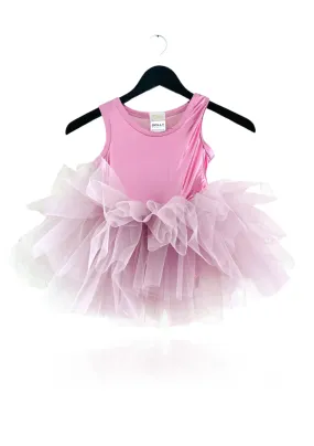 DOLLY TIMELESS METALLIC TUTU DRESS pink