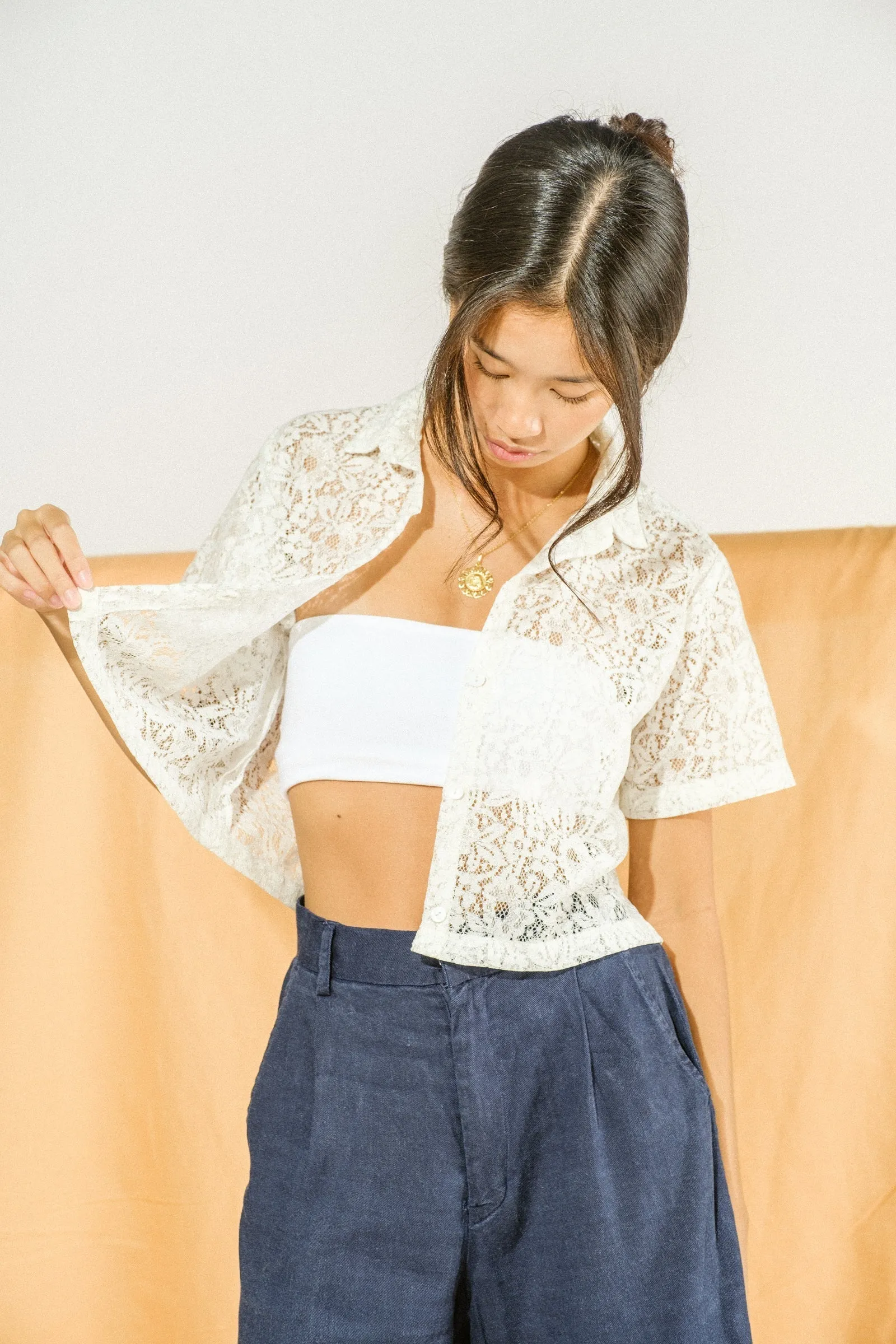 Emily Lace Top