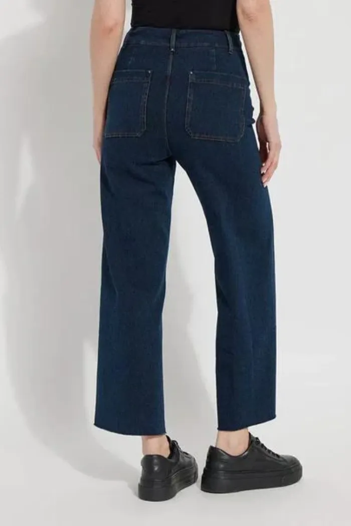 Erin Wide Leg Denim - Indigo