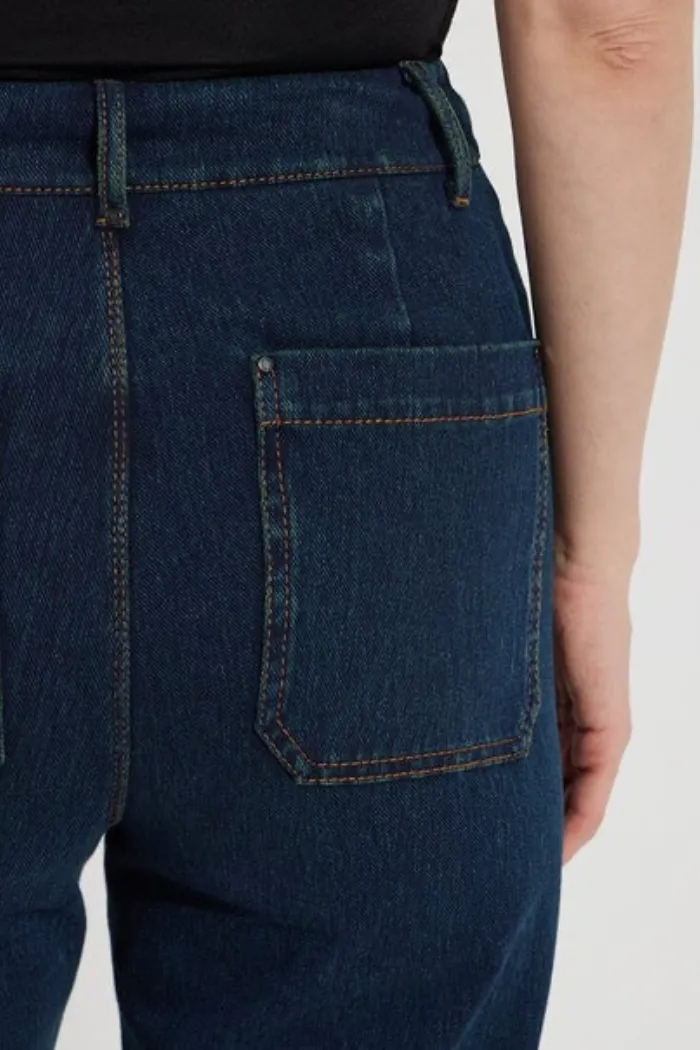 Erin Wide Leg Denim - Indigo