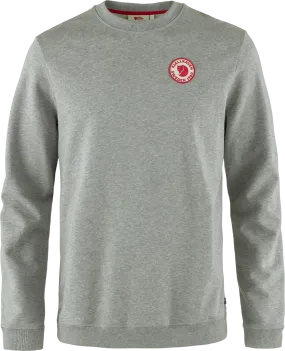 Fjällräven Men&#x27;s 1960 Logo Badge Sweater Grey-Melange | Buy Fjällräven Men&#x27;s 1960 Logo Badge Sweater Grey-Melange here | Outnorth