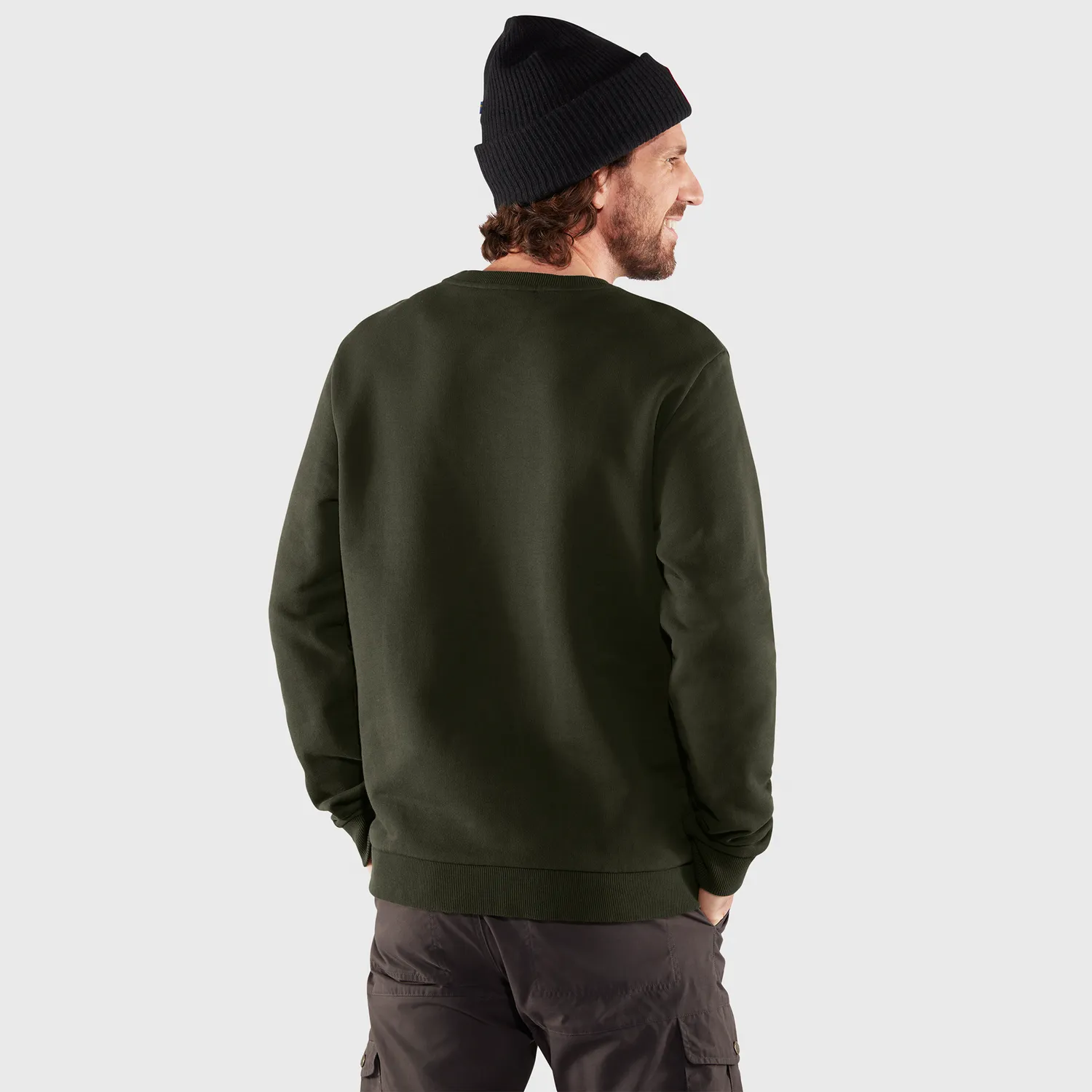 Fjällräven Men&#x27;s Fjällräven Logo Sweater Dawn Blue | Buy Fjällräven Men&#x27;s Fjällräven Logo Sweater Dawn Blue here | Outnorth