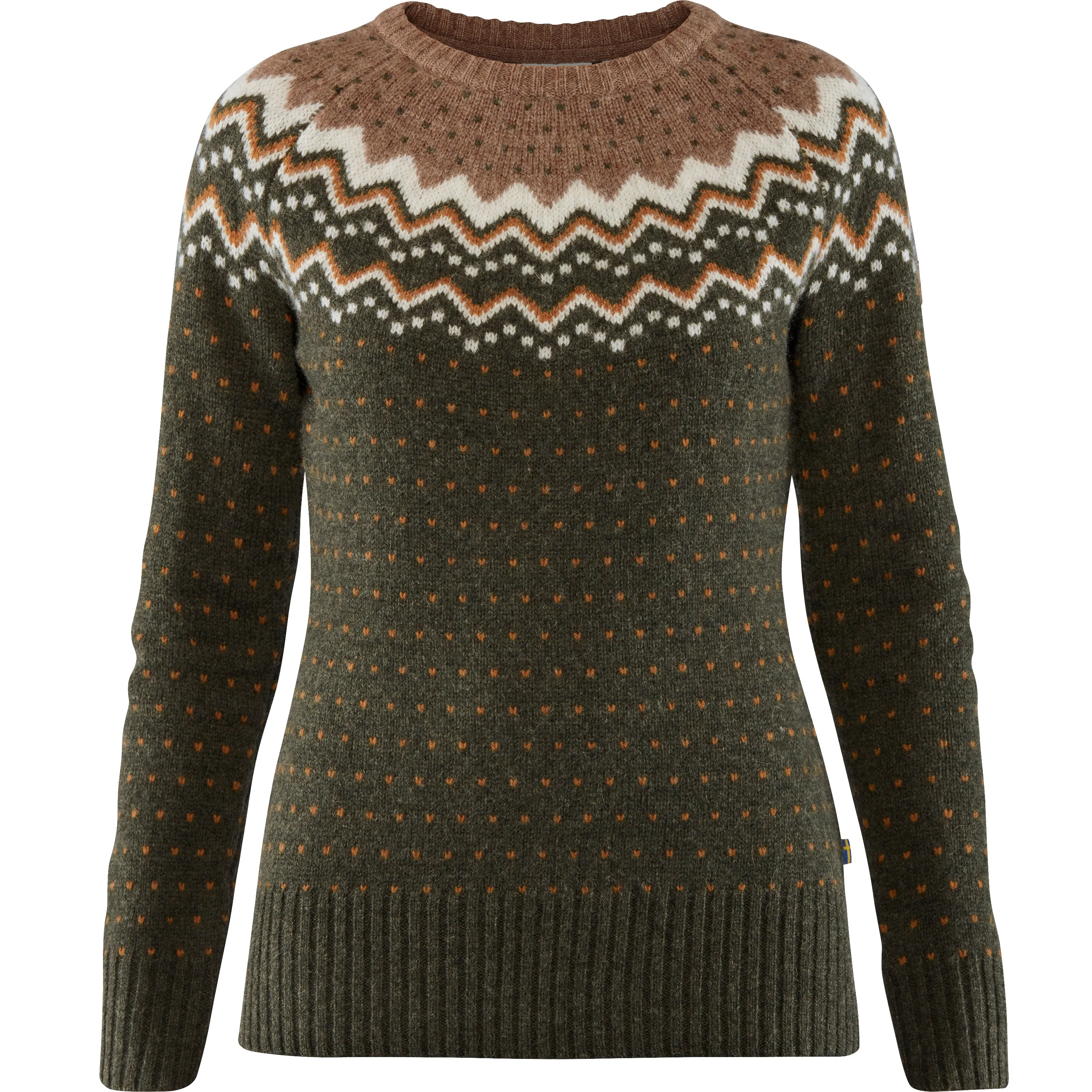 Fjällräven Women&#x27;s Övik Knit Sweater Deep Forest | Buy Fjällräven Women&#x27;s Övik Knit Sweater Deep Forest here | Outnorth