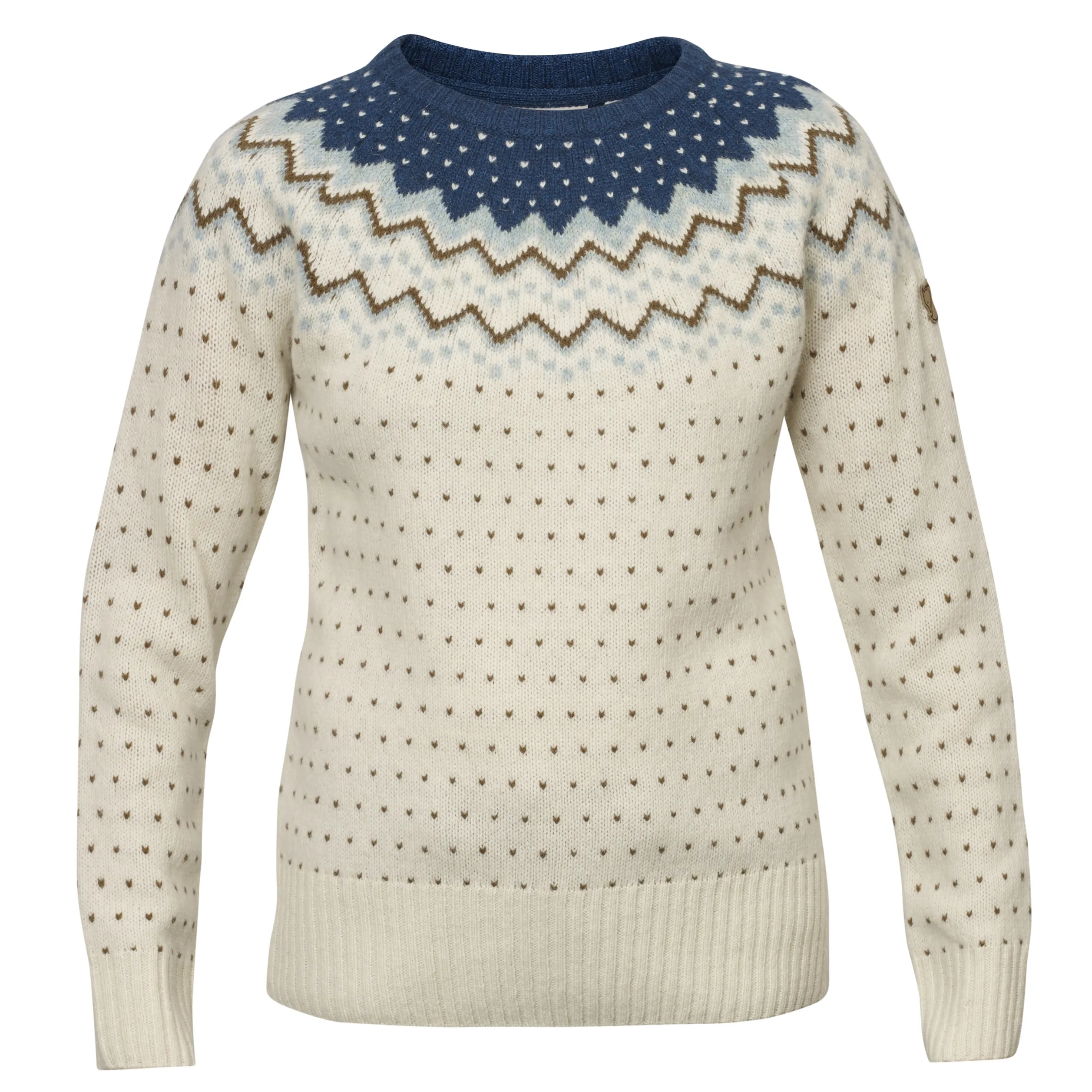Fjällräven Women&#x27;s Övik Knit Sweater Glacier Green | Buy Fjällräven Women&#x27;s Övik Knit Sweater Glacier Green here | Outnorth