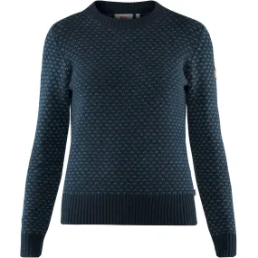 Fjällräven Women&#x27;s Övik Nordic Sweater Dark Navy | Buy Fjällräven Women&#x27;s Övik Nordic Sweater Dark Navy here | Outnorth