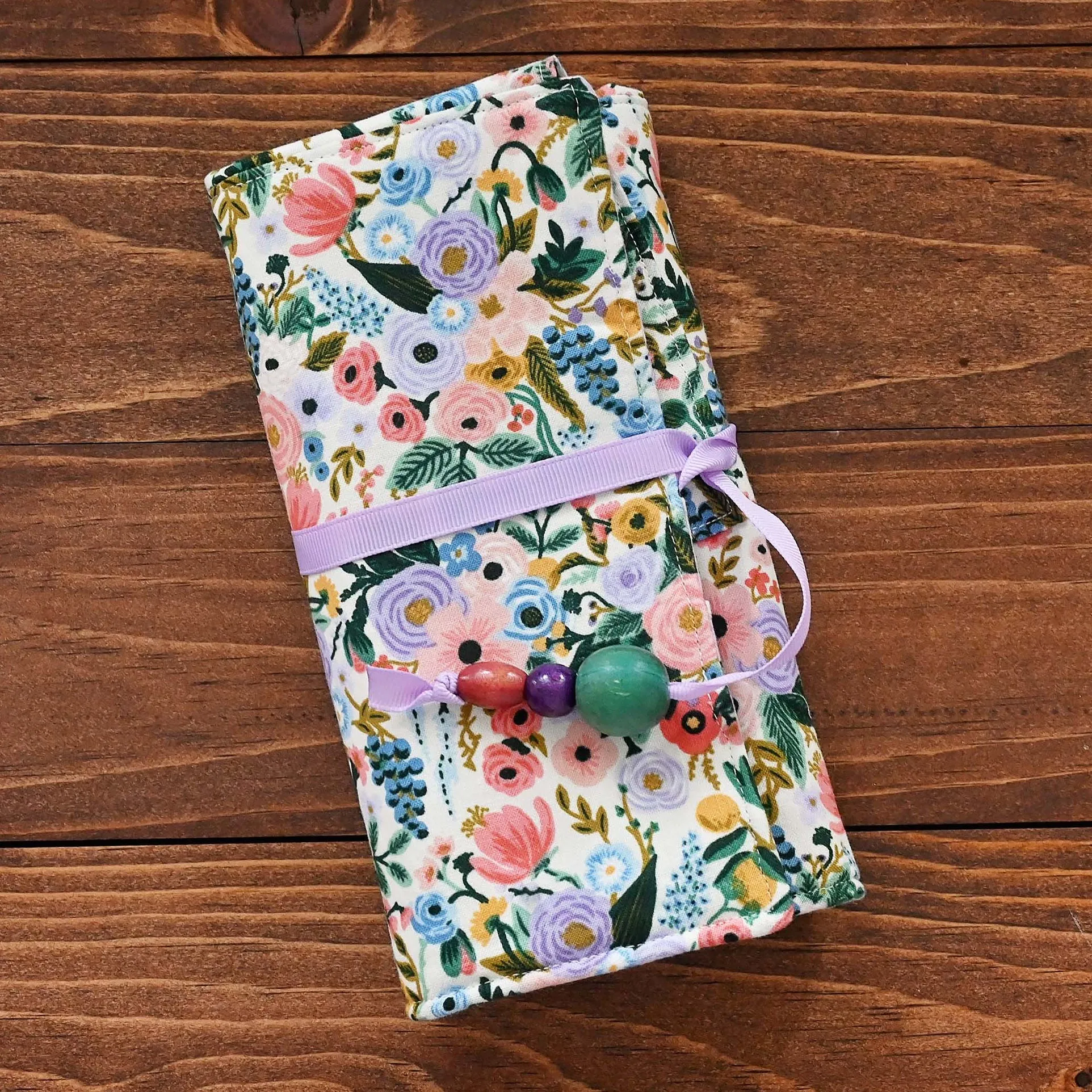 Get It Together Wrap in Mauve Garden Party  - A Collaboration with Mable and Rose Handmade