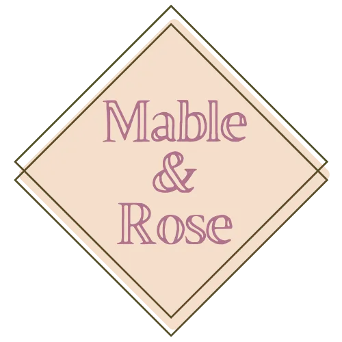 Get It Together Wrap in Mauve Garden Party  - A Collaboration with Mable and Rose Handmade