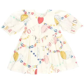 Girls Brooke Dress - Birthday Garland