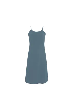 Gray D05 FRONT Alcestis Slip Dress (Model D05)