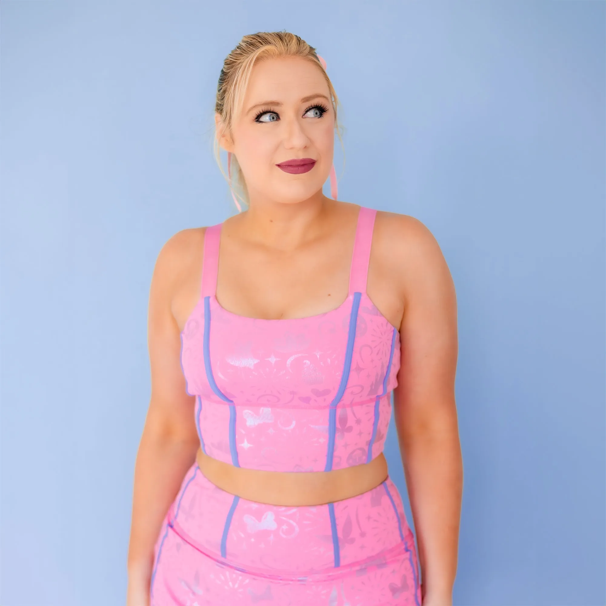 Happiest Castle Long Sports Bra