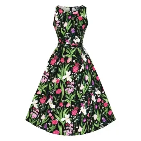 Hepburn Dress - Wildflowers