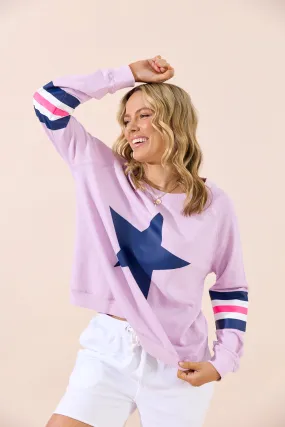 HOLIDAY SWEATER - LILAC