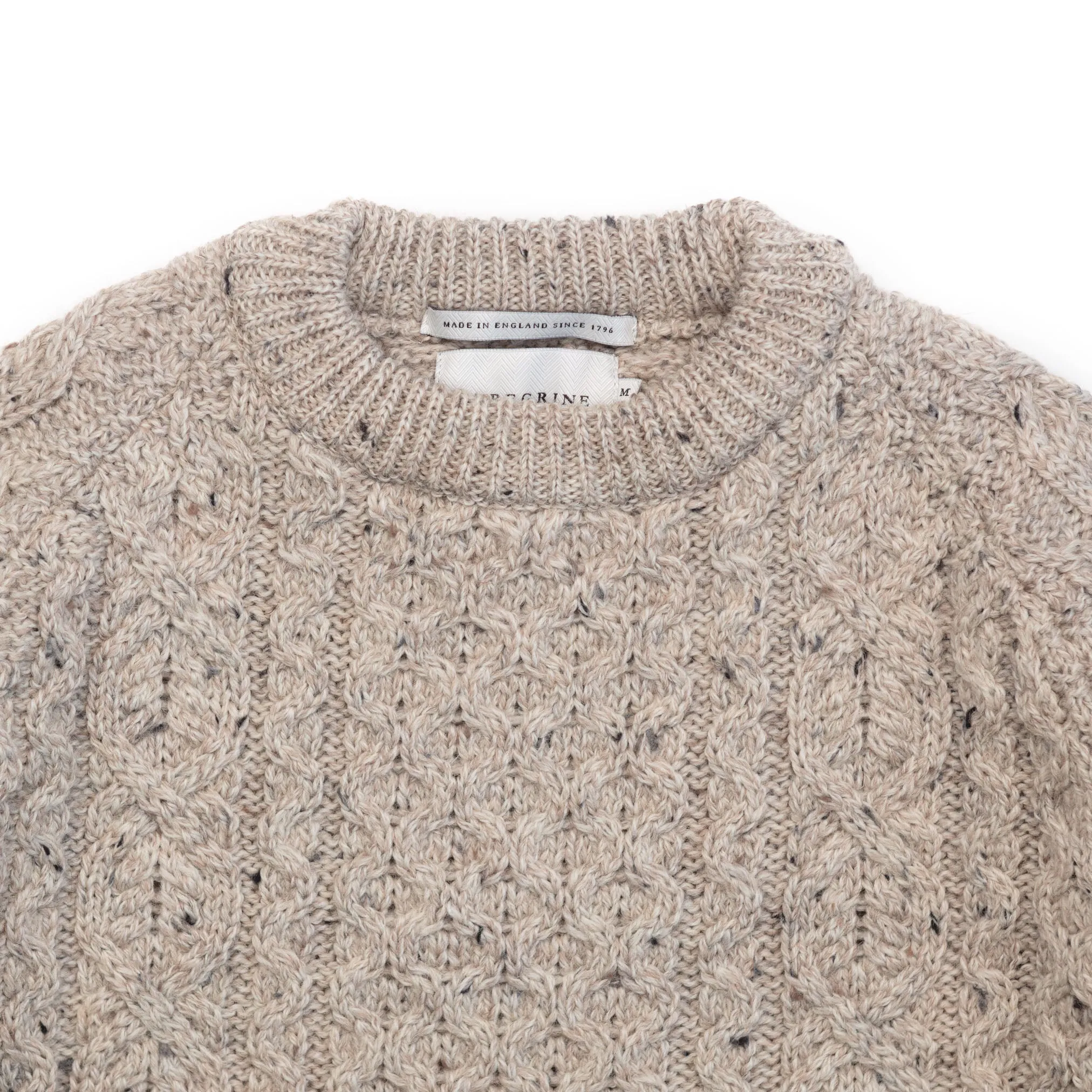 Hudson Aran Jumper in Skiddaw